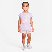 Nike Toddler Girls' Sidewalk Chalk Logo Graphic T-Shirt product image