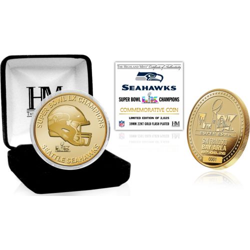 Highland Mint 2025-26 Super Bowl LX Champions Seattle Seahawks