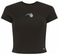 Hype and Vice Women's Orlando Magic Logo Crop T-Shirt | Dick's Sporting ...