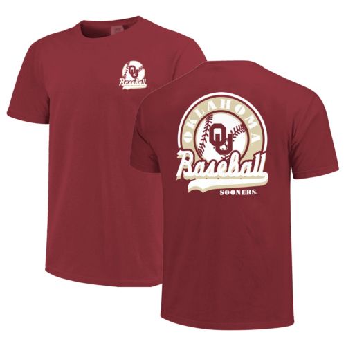 Image One Men's Oklahoma Sooners Chambray Americana Mascot 250 T