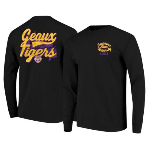 Nike Men's LSU Tigers Court Purple Just Different Legend T-Shirt