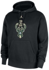 Jordan Men's Milwaukee Bucks Black Club Hoodie | Dick's Sporting Goods