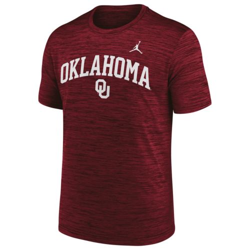 Jordan Men's Oklahoma Sooners Black Legend Color Pop T-Shirt