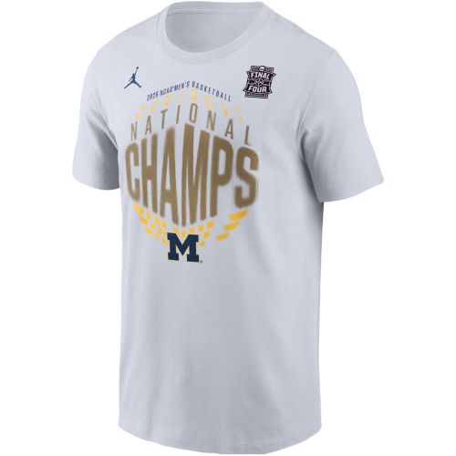 Image One Men's Michigan Wolverines Chambray Americana Mascot 250
