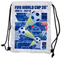 Logo 2026 World Cup Host City Philadelphia White Tilt Backsack