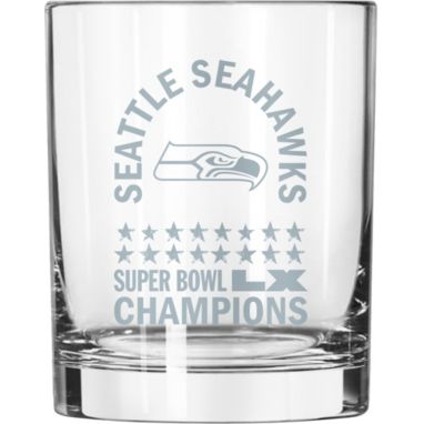 sorry, Logo Brands 2025-26 Super Bowl LX Champions Seattle Seahawks Rocks Glass is currently out of stock