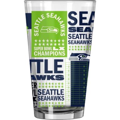 sorry, Logo Brands 2025-26 Super Bowl LX Champions Seattle Seahawks Wrapped Pint Glass is currently out of stock