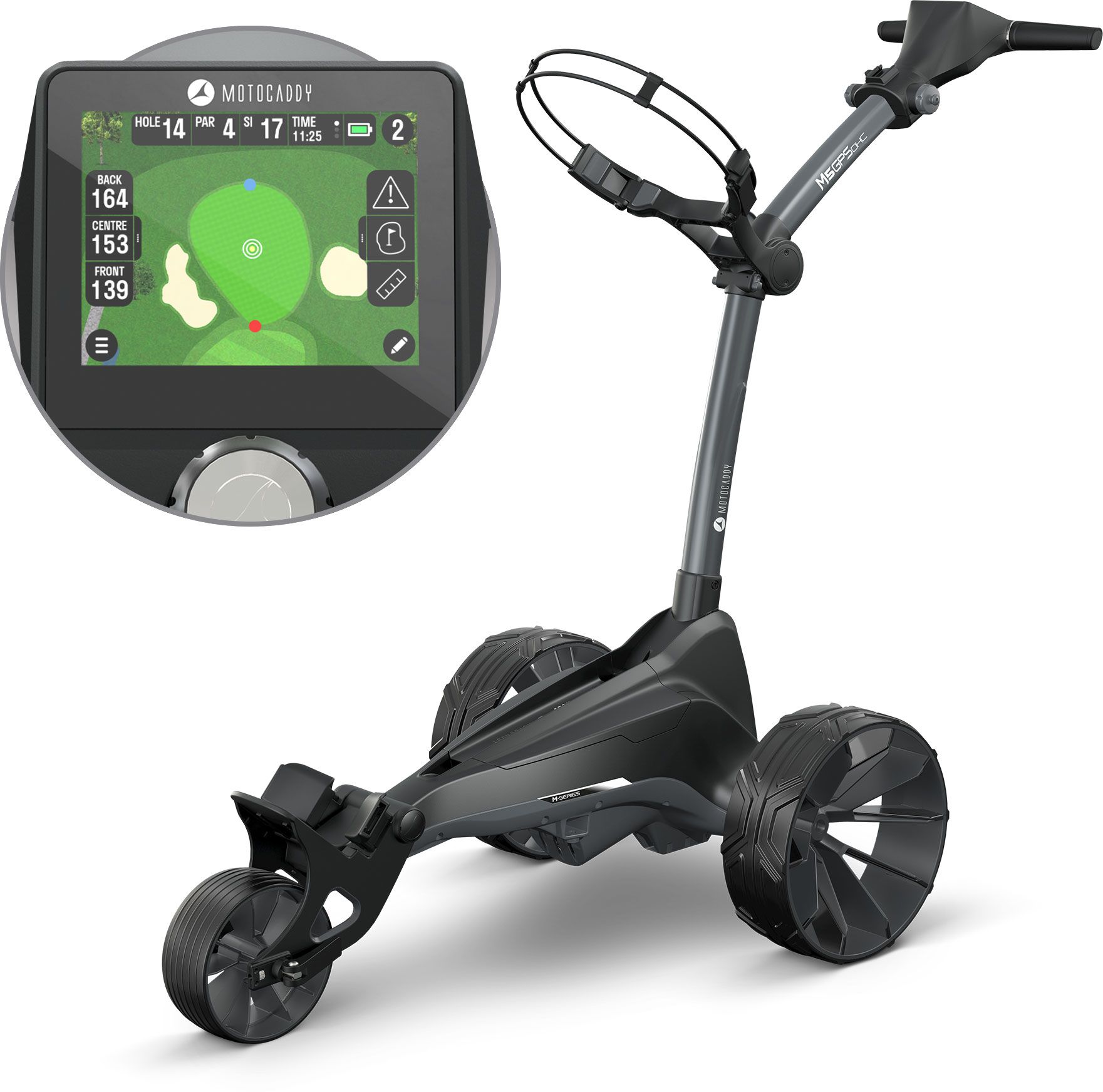 Motocaddy 2026 M5 GPS DHC Electric Caddy product image