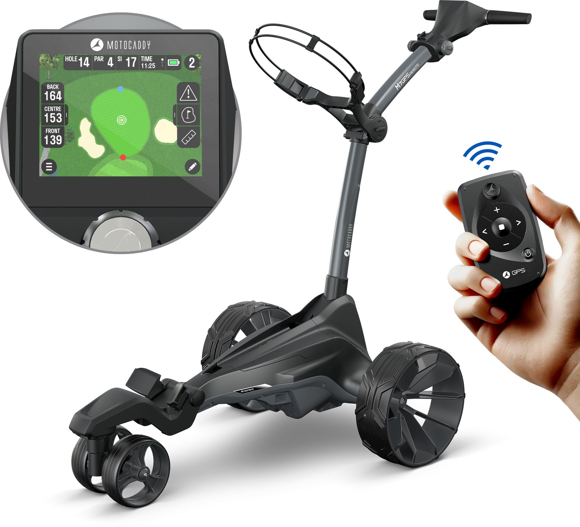 Motocaddy 2026 M7 GPS Remote Electric Caddy product image