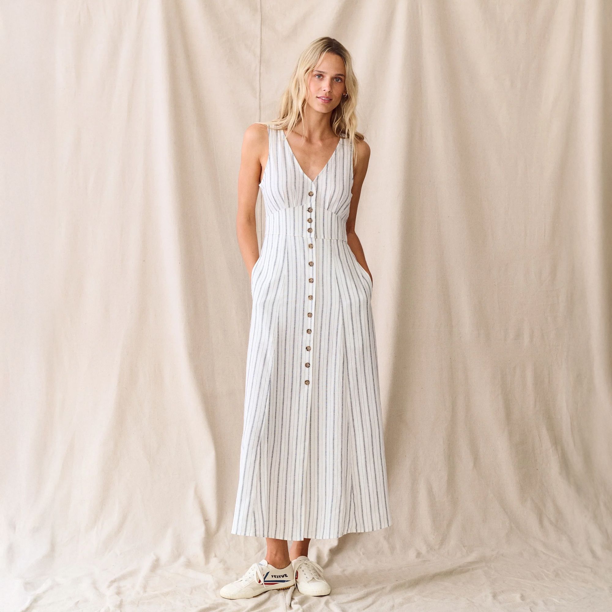 Marine Layer Women's Camila Maxi Dress