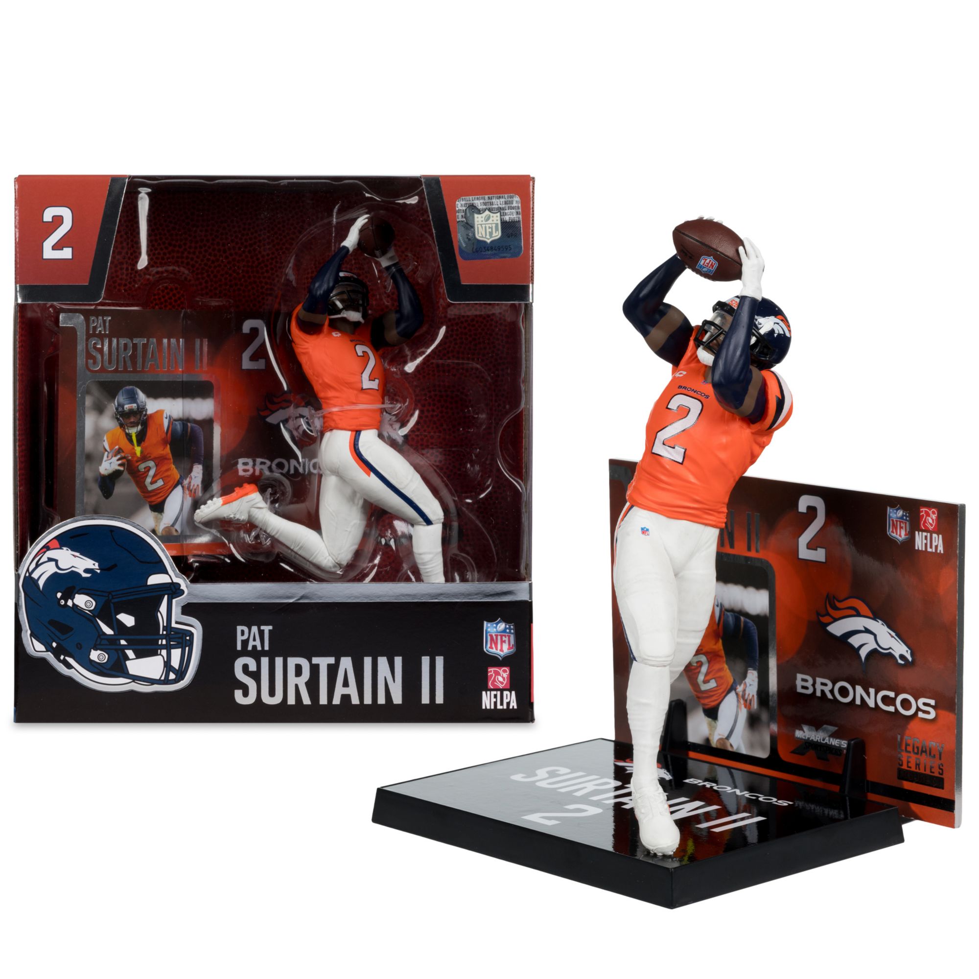 McFarlane SportsPicks Denver Broncos Patrick Surtain II Posed