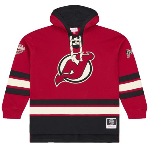 NHL ニュージャージー・デビルス　刺繍ロゴ　ナイロンジャケット　プルオーバー NHL Men's New Jersey Devils Black Clutch T-Shirt | Dick's Sporting