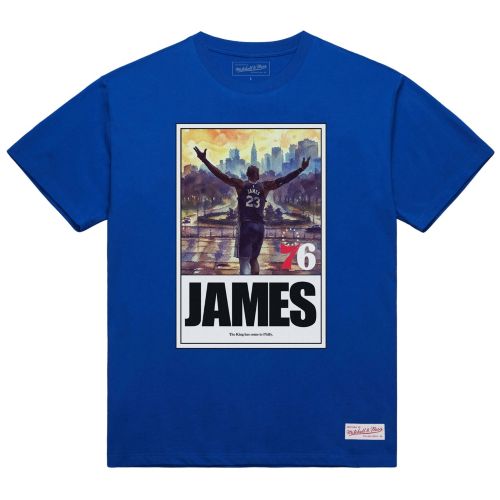 Mitchell & Ness Men's Philadelphia 76ers Lebron James Locker Room
