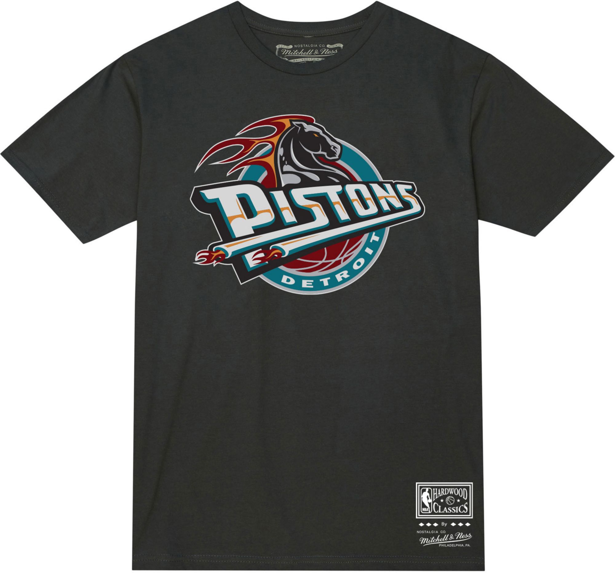 Mitchell & Ness Adult Detroit Pistons MVP Charcoal Heather T-Shirt product image