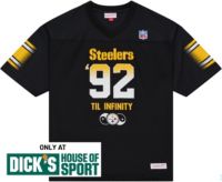 Mitchell & Ness Men's NFL Pittsburgh Steelers x Mac Miller Black