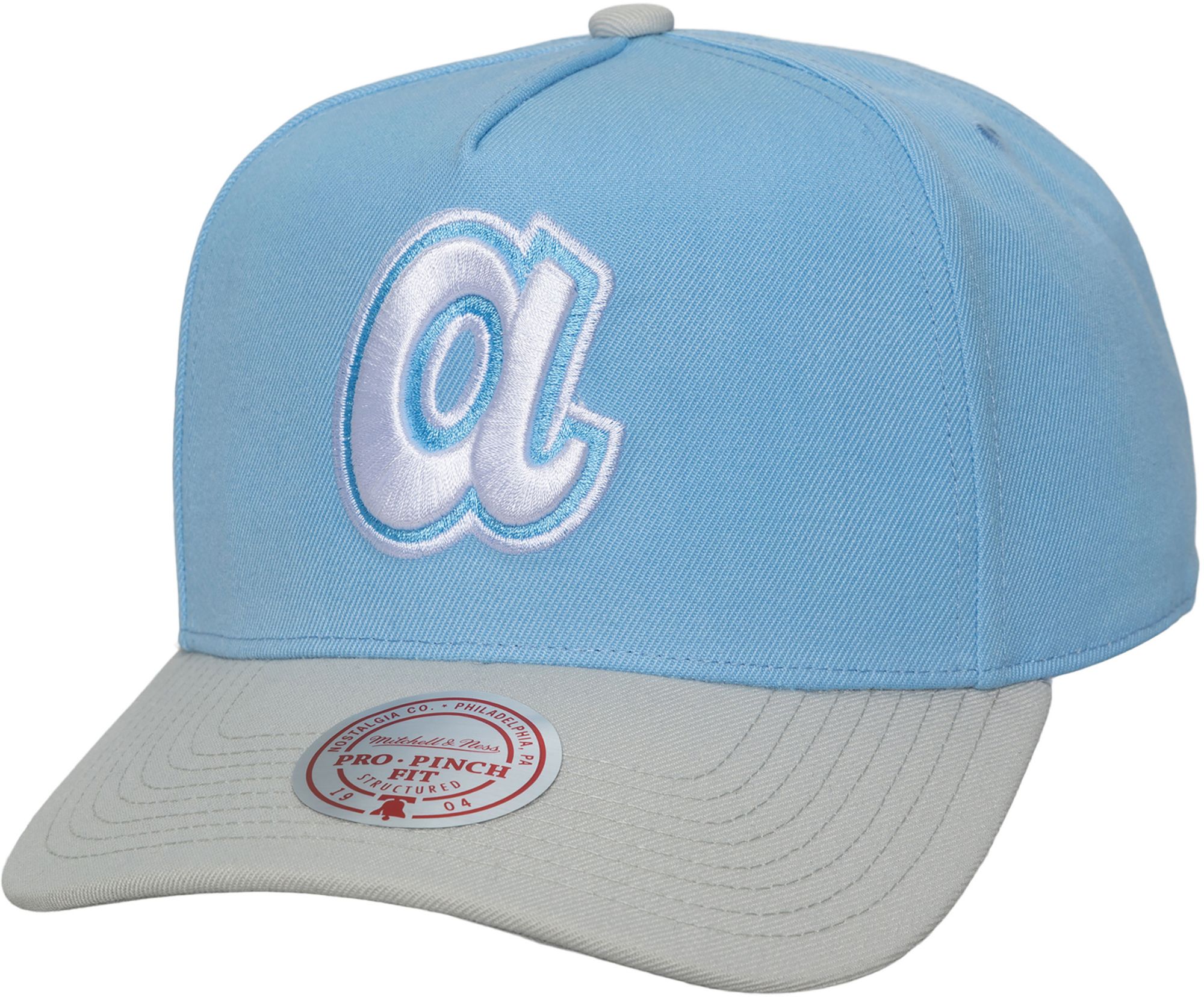 Mitchell & Ness Adult Atlanta Braves Light Blue Gleam Cooperstown