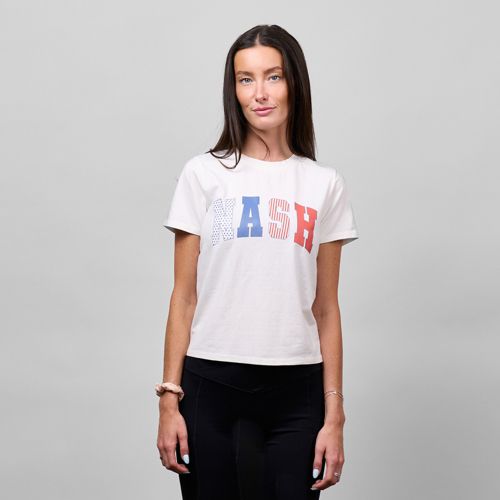 Nash Adult Nashville White Music Horseshoe T-Shirt | Dick's