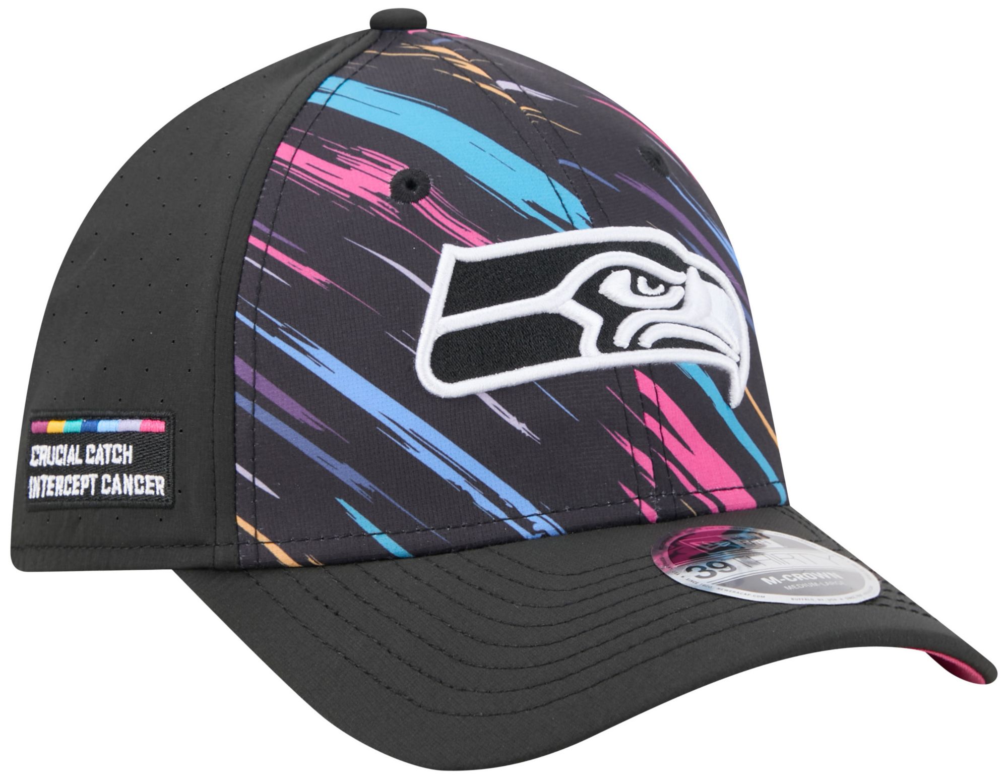 New Era Adult Seattle Seahawks Crucial Catch 39Thirty Stretch Fit