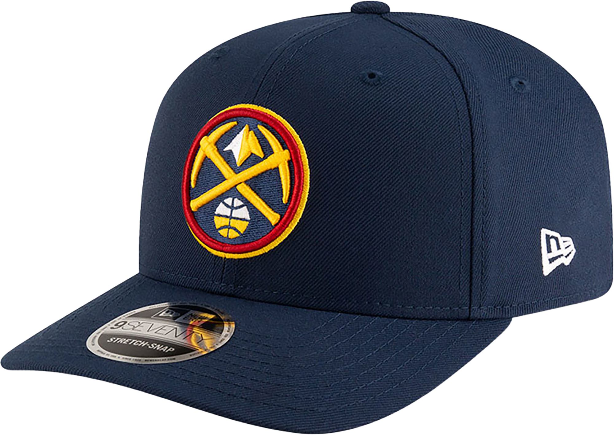 New Era Adult Denver Nuggets Navy Logo 9Seventy Adjustable Stretch-Snap Hat product image