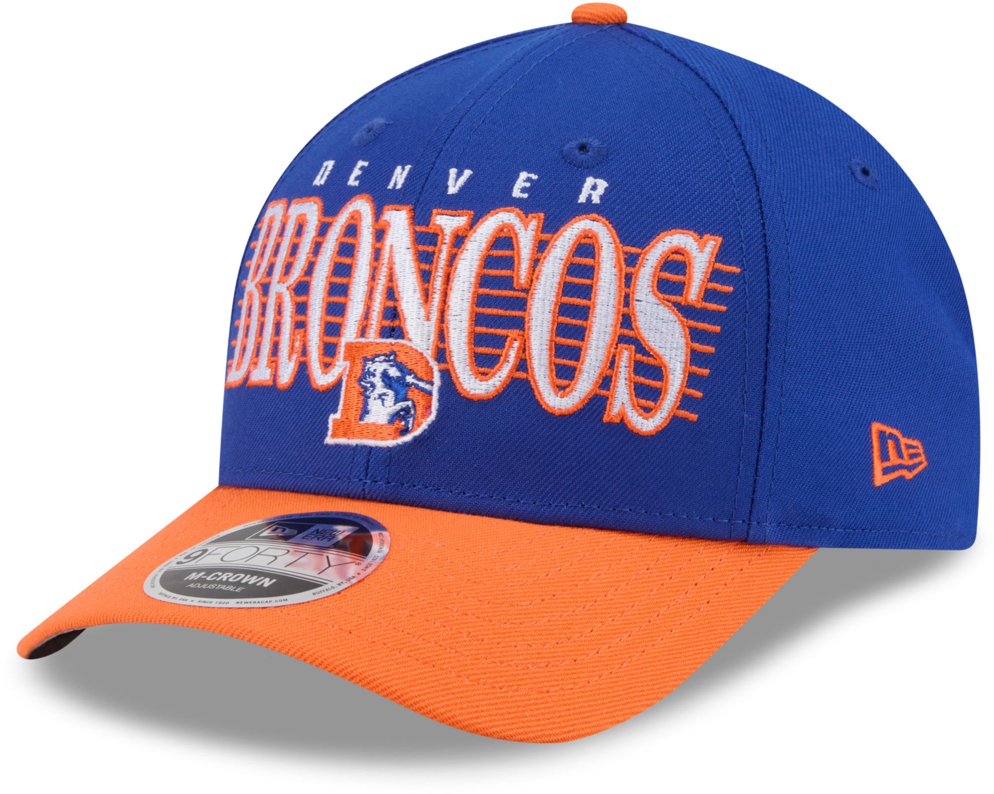 新品 New Era 9Forty NFL Cap Denver Broncos New Era Adult Denver Broncos Medium Blue Loyal 9Forty Adjustable