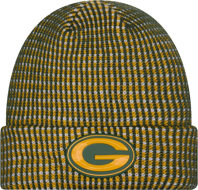 New Era Adult Green Bay Packers Sideline Cuffed Knit Beanie