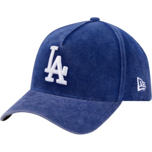 New Era Adult Los Angeles Dodgers Black Metallic 39Thirty Stretch