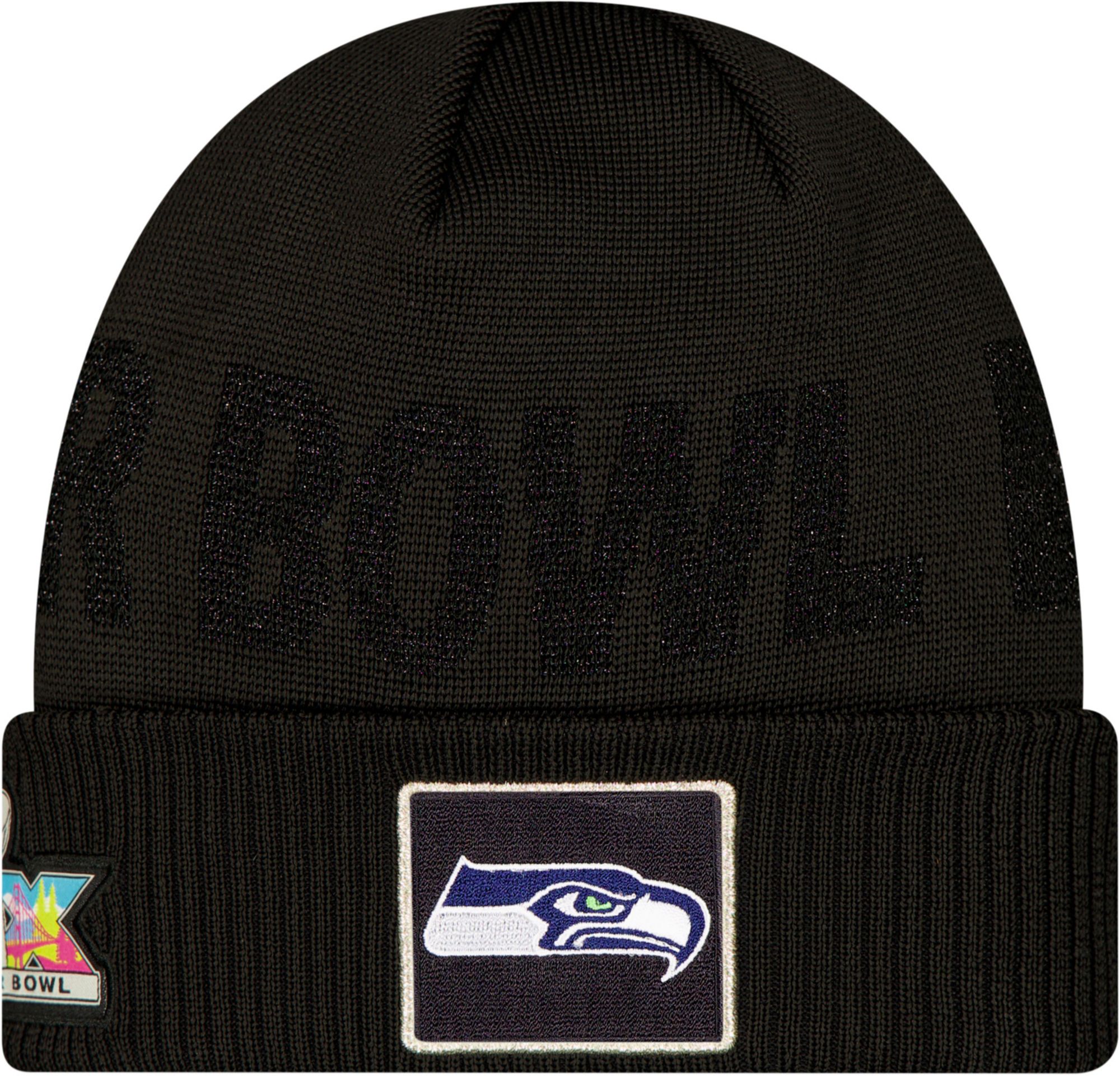 New Era Adult 2025-26 Super Bowl LX Bound Seattle Seahawks Opening Night Knit Beanie product image