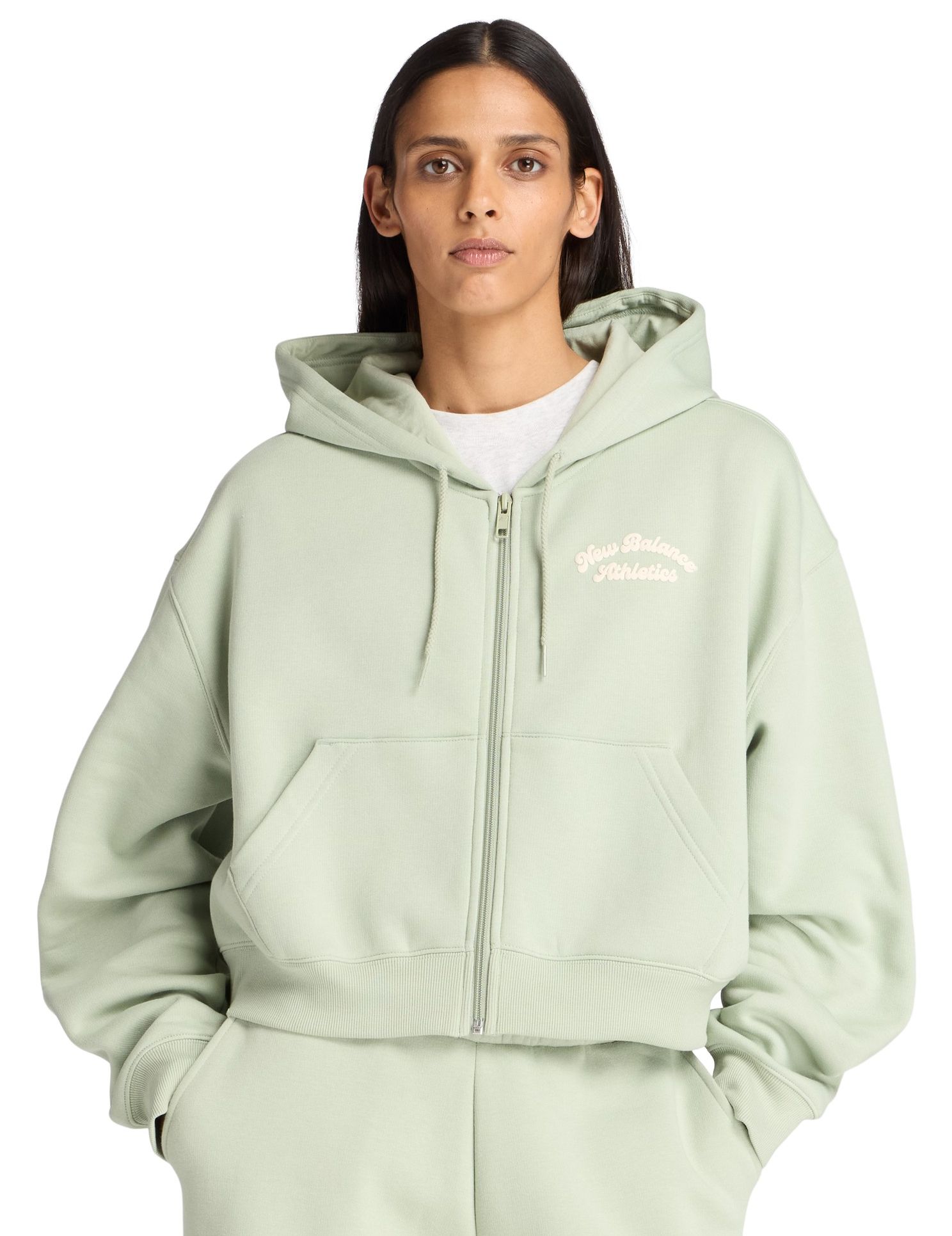 New Balance Women's Linear Heritage Fleece Full Zip product image