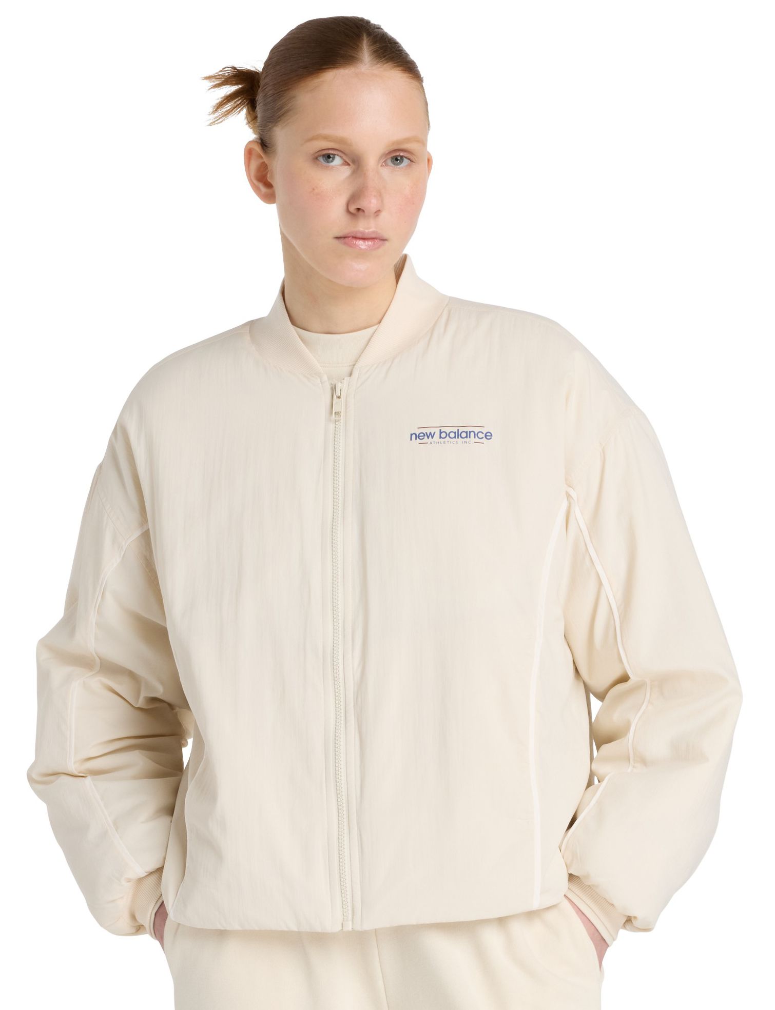 New Balance Women's Woven Bomber Jacket product image