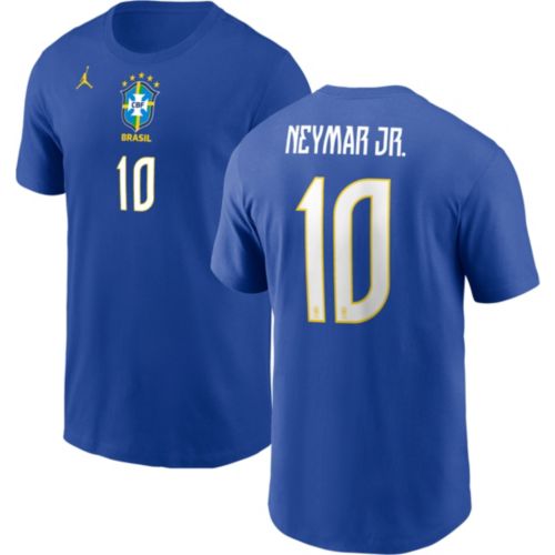 Jordan Youth Brazil Neymar Jr. #10 Away T-Shirt | Dick's Sporting