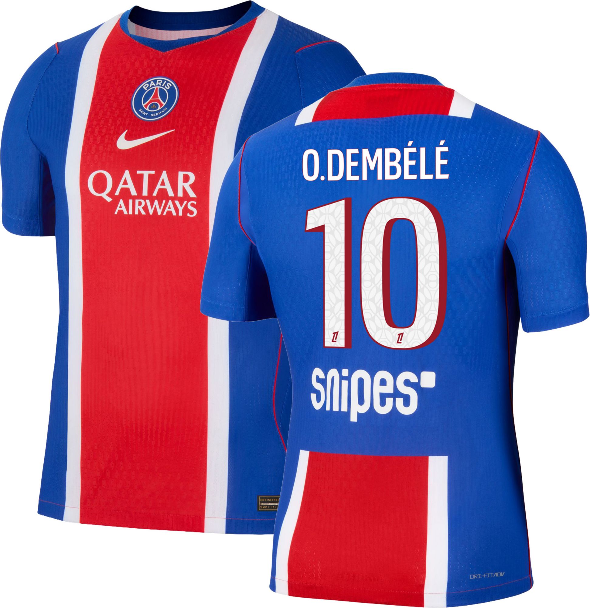 Nike Adult Paris Saint-Germain Ousmane Dembele 2026 Home Authentic