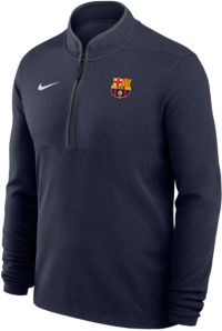 Nike Adult FC Barcelona Navy Stride 1/4-Zip Jacket | Dick's