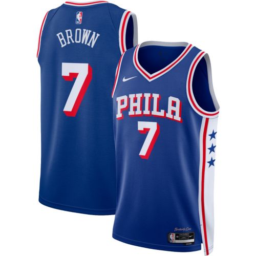 Nike Adult Philadelphia 76ers Tyrese Maxey #0 Swingman Icon Jersey