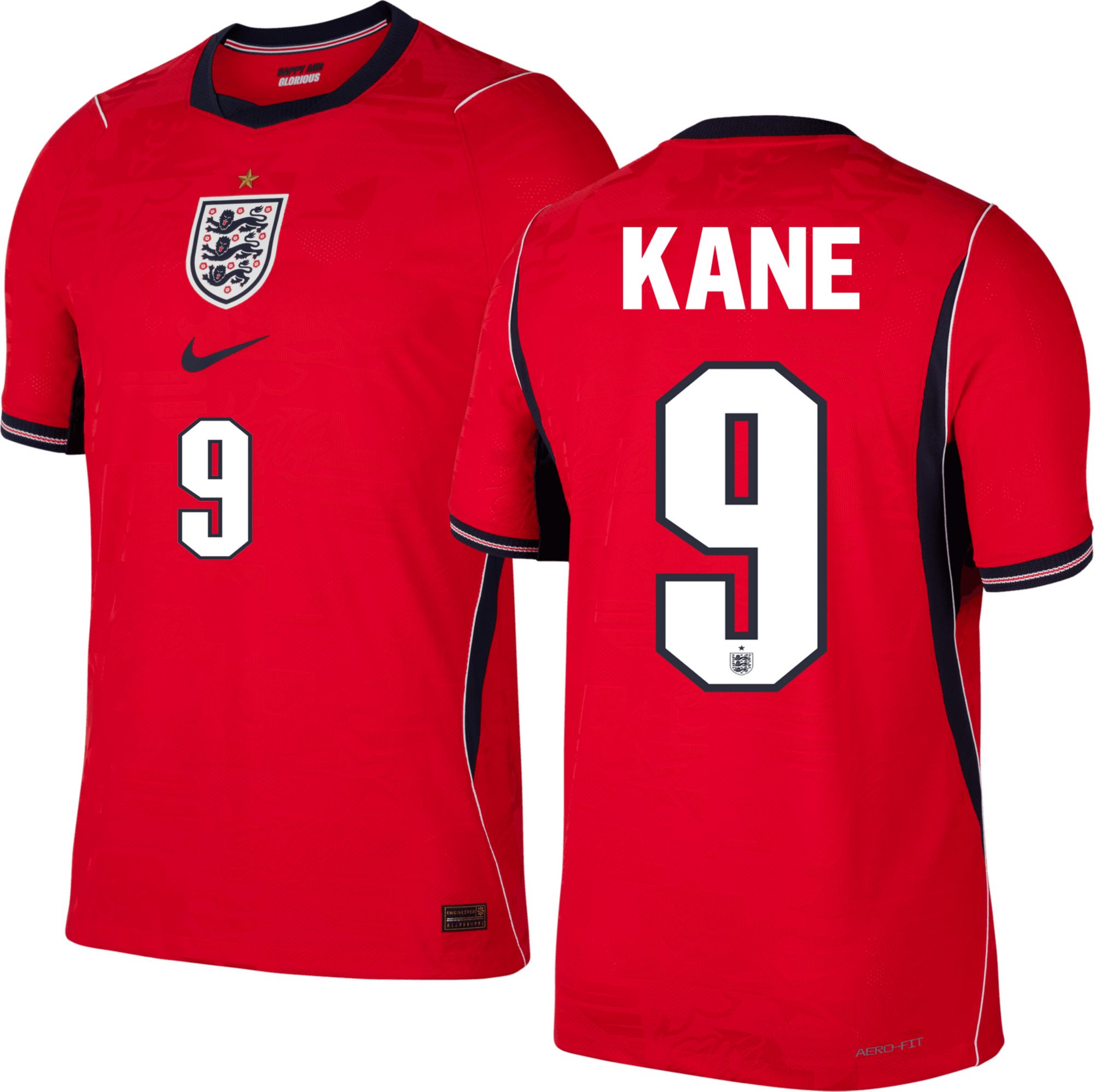 Nike England代表ユニ　Kane 9 オーセンティック Nike Adult England Harry Kane #9 2026 Away Authentic Jersey