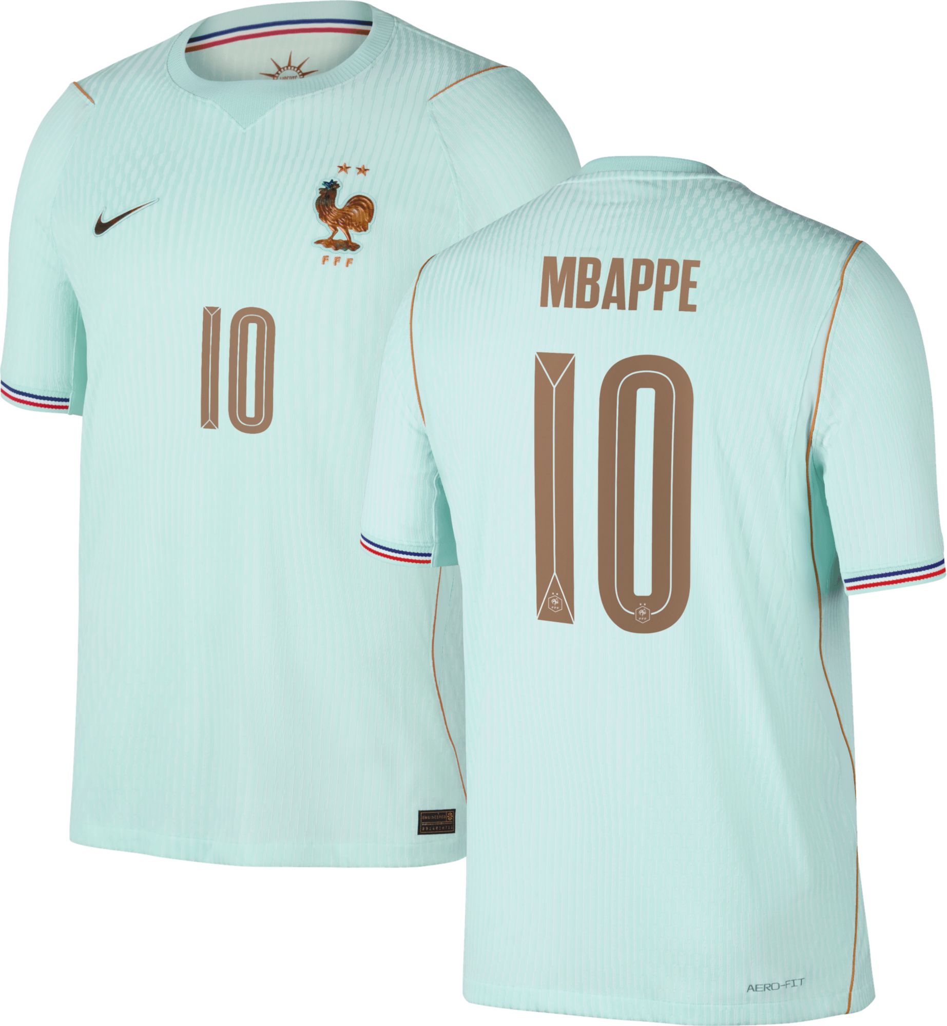 Nike Adult France Kylian Mbappe #10 2026 Away Authentic Jersey