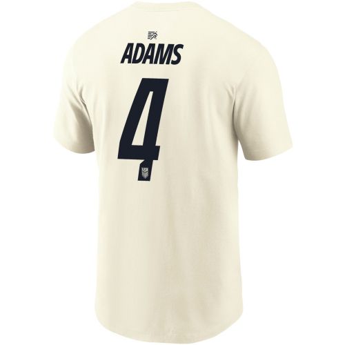 Nike Adult USMNT Weston McKennie #8 Off-White 2026 T-Shirt