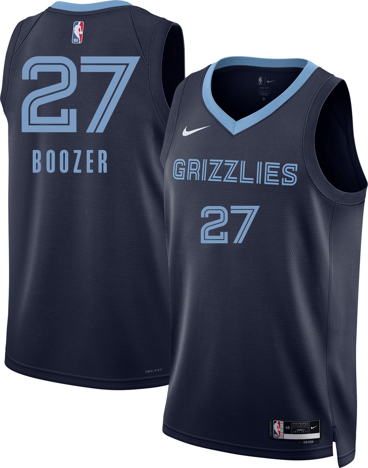 Nike Adult Memphis Grizzlies Cameron Boozer 2026 NBA Draft Pick