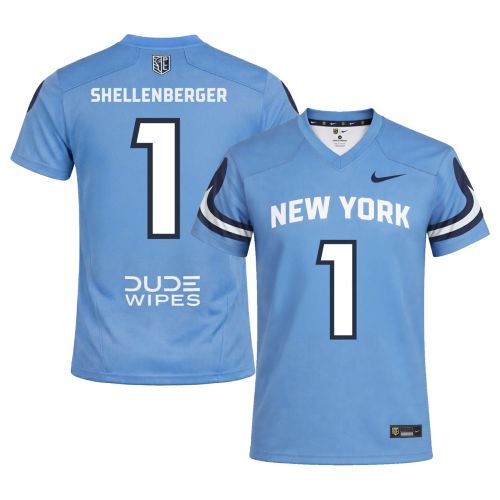 Nike Adult New York Atlas Light Blue Trevor Baptiste #9 Home