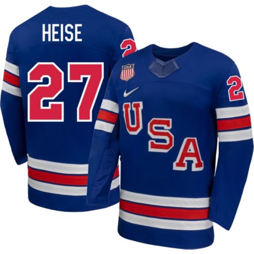 Nike Adult Team USA Blue Alex Carpenter #25 Replica Jersey