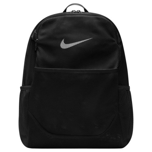 ba5331 nike brasilia backpack image black large Medium 600D polyester provides a durable Nike Brasilia 9.5 Backpack