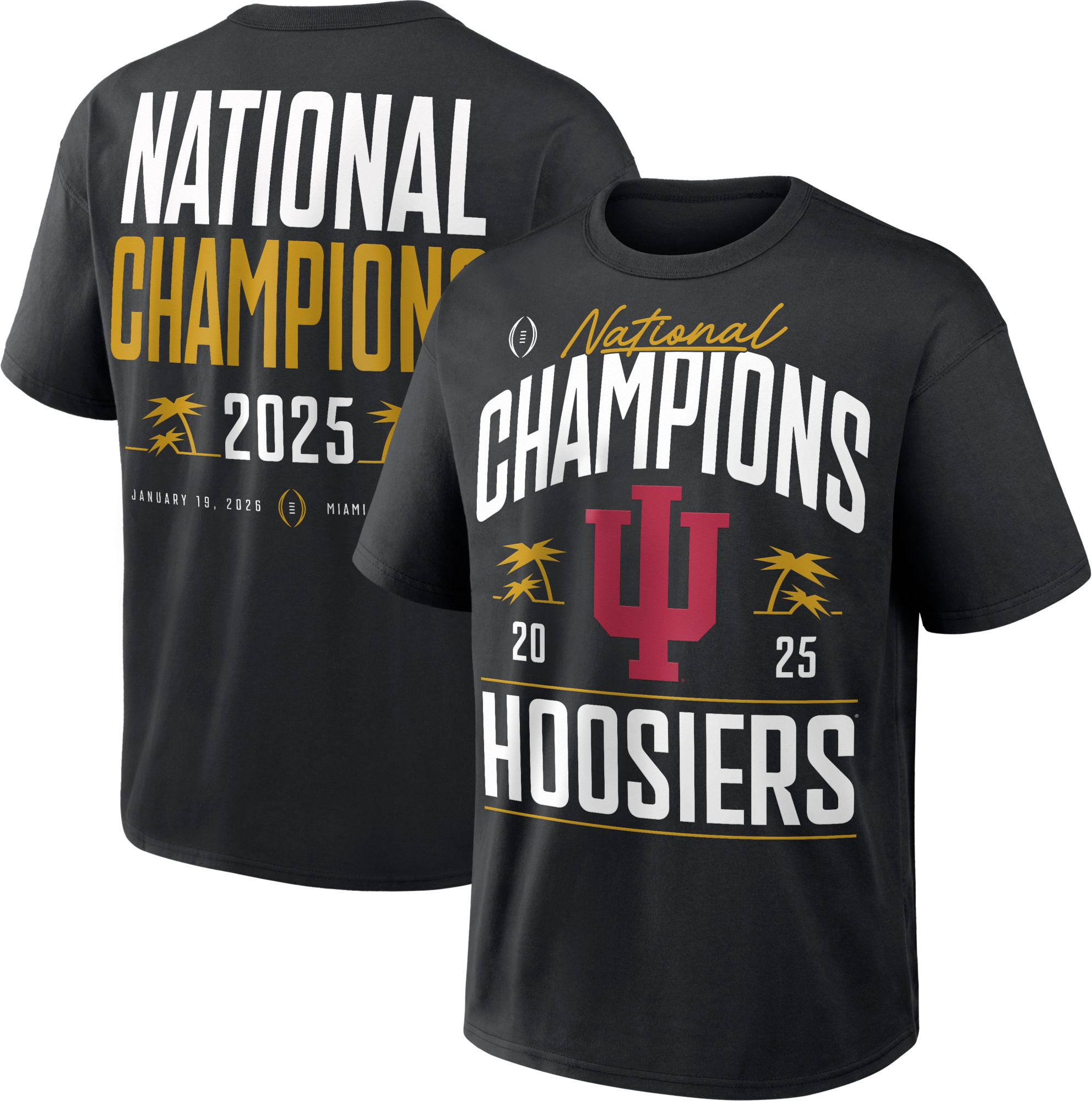 Nike Adult Indiana Hoosiers Authentic Locker Room 2025-26 CFP National Champions T-Shirt product image