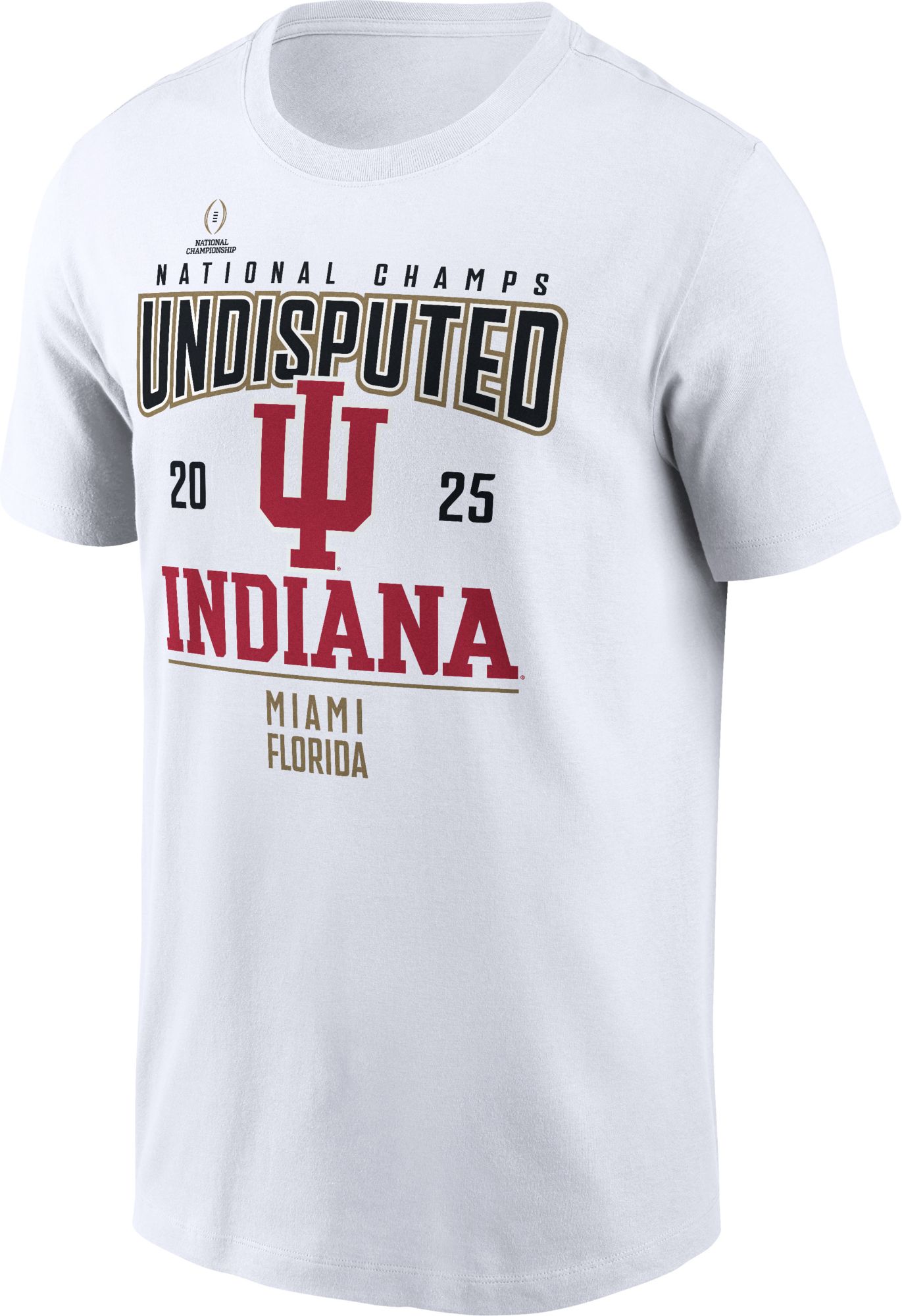 Nike Adult Indiana Hoosiers Undisputed 2025-26 CFP National Champions T-Shirt product image