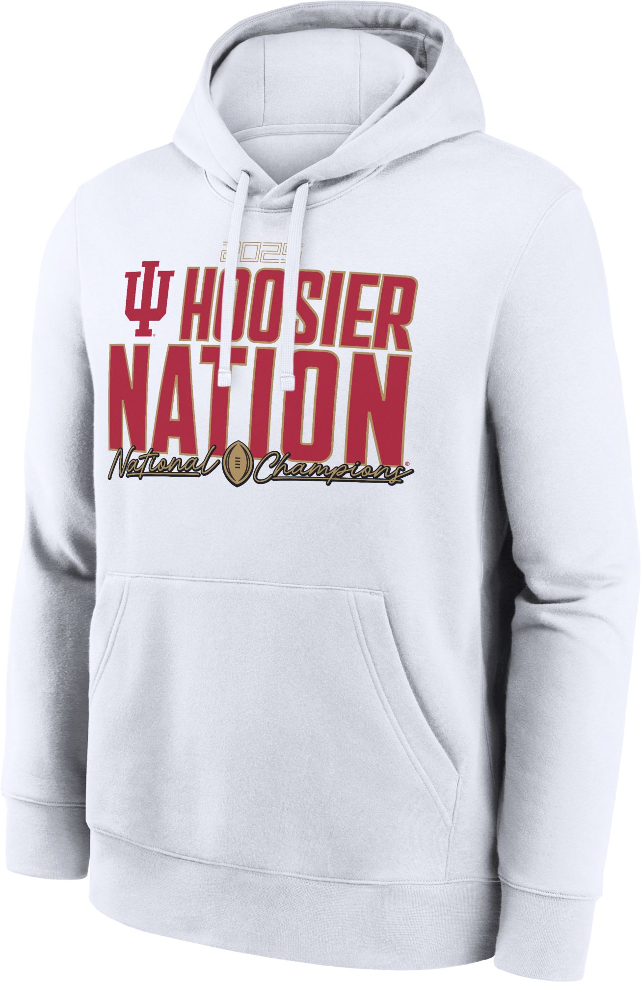 Nike Adult Indiana Hoosiers Mantra 2025-26 CFP National Champions Hoodie product image