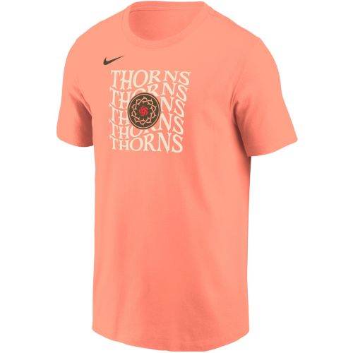 LOUDMOUTH★新品未使用 スムース×ニットサッカー切替シャツ オレンジLL Nike Adult Portland Thorns Sophia Wilson #9 Red 2026 T-Shirt