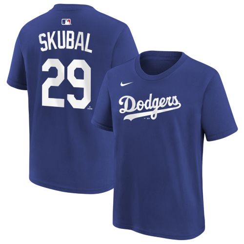 Nike Boys' Shohei Ohtani #17 Los Angeles Dodgers Black T-Shirt