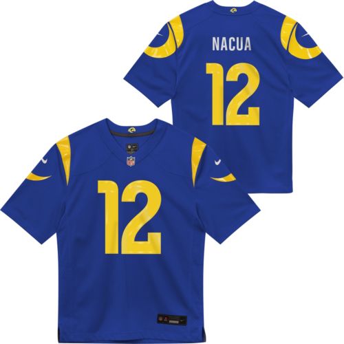 ロサンゼルス・ラムズPUKA NACUA ユニフォーム 12 NFL プカナクア Nike Toddler Los Angeles Rams Blue Puka Nacua #12 Home Game Jersey