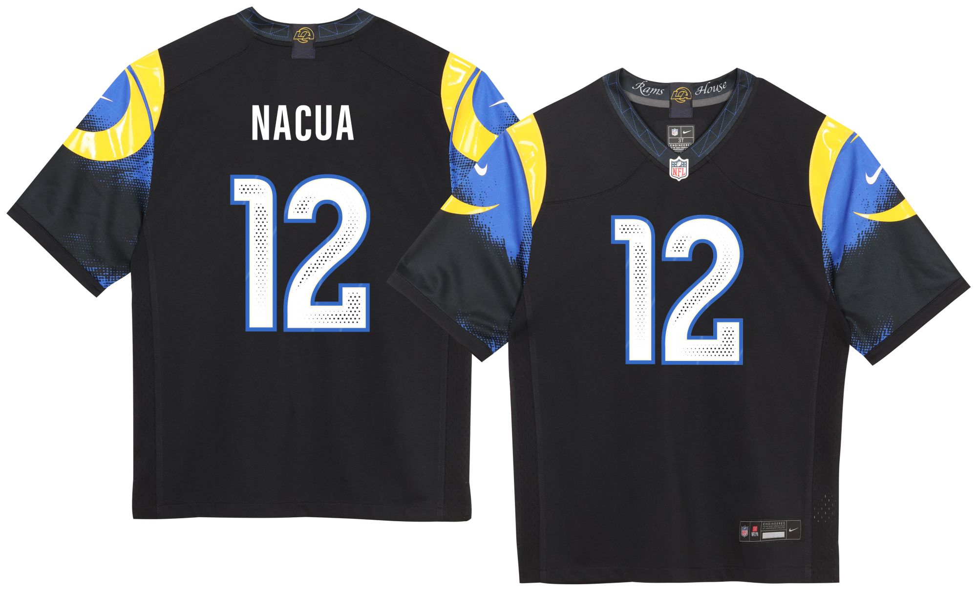 Nike Boys' Los Angeles Rams Puka Nacua #12 NFL Rivalries Game