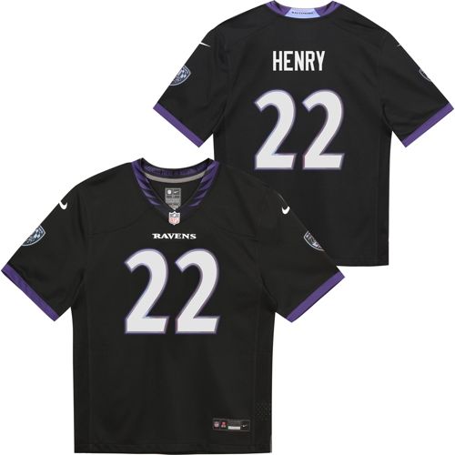 Nike Toddler Baltimore Ravens Lamar Jackson #8 Black Alternate