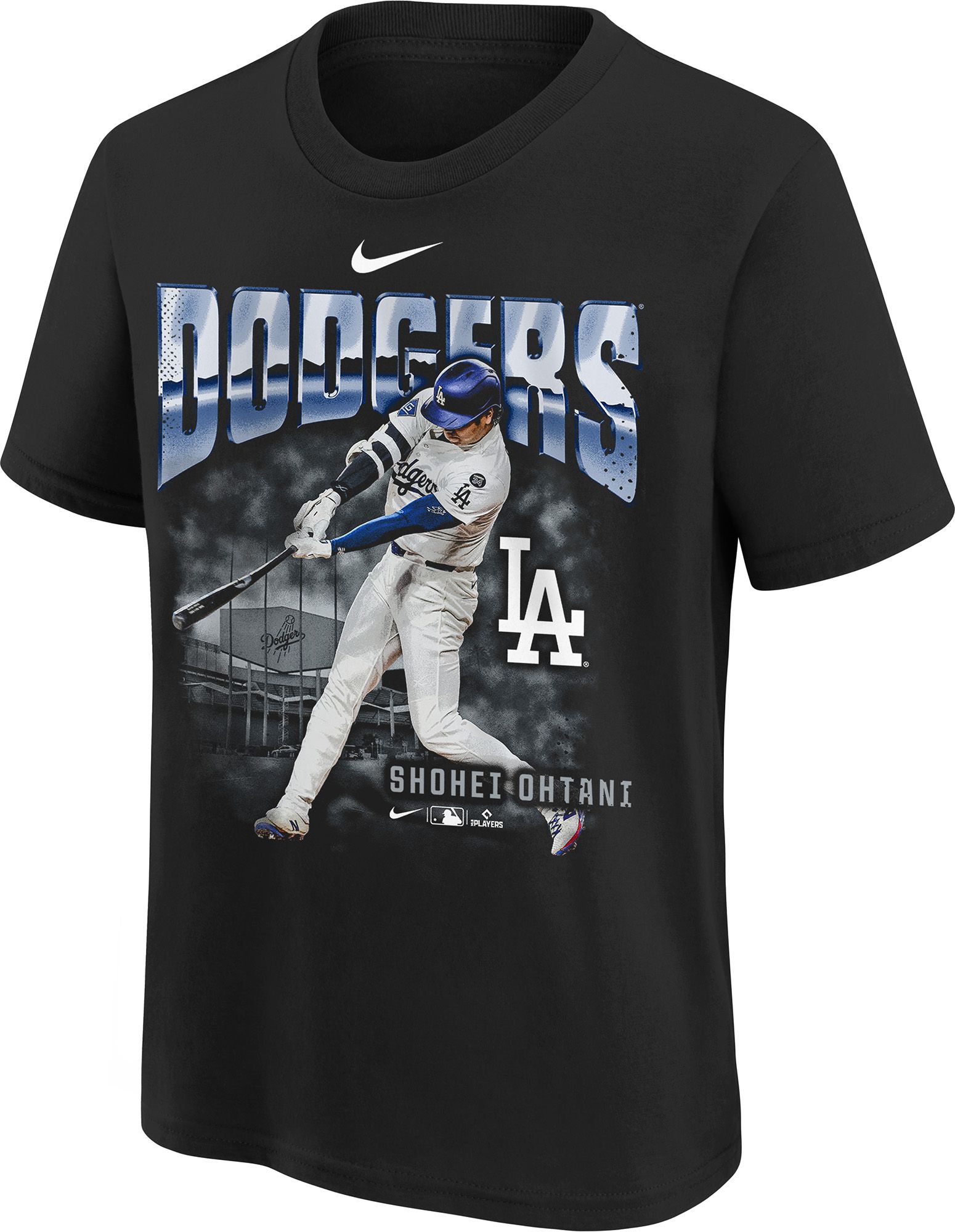 Nike Dodgers OHTANI 17 ユニフォーム XL Nike Boys' Shohei Ohtani #17 Los Angeles Dodgers Black T-Shirt