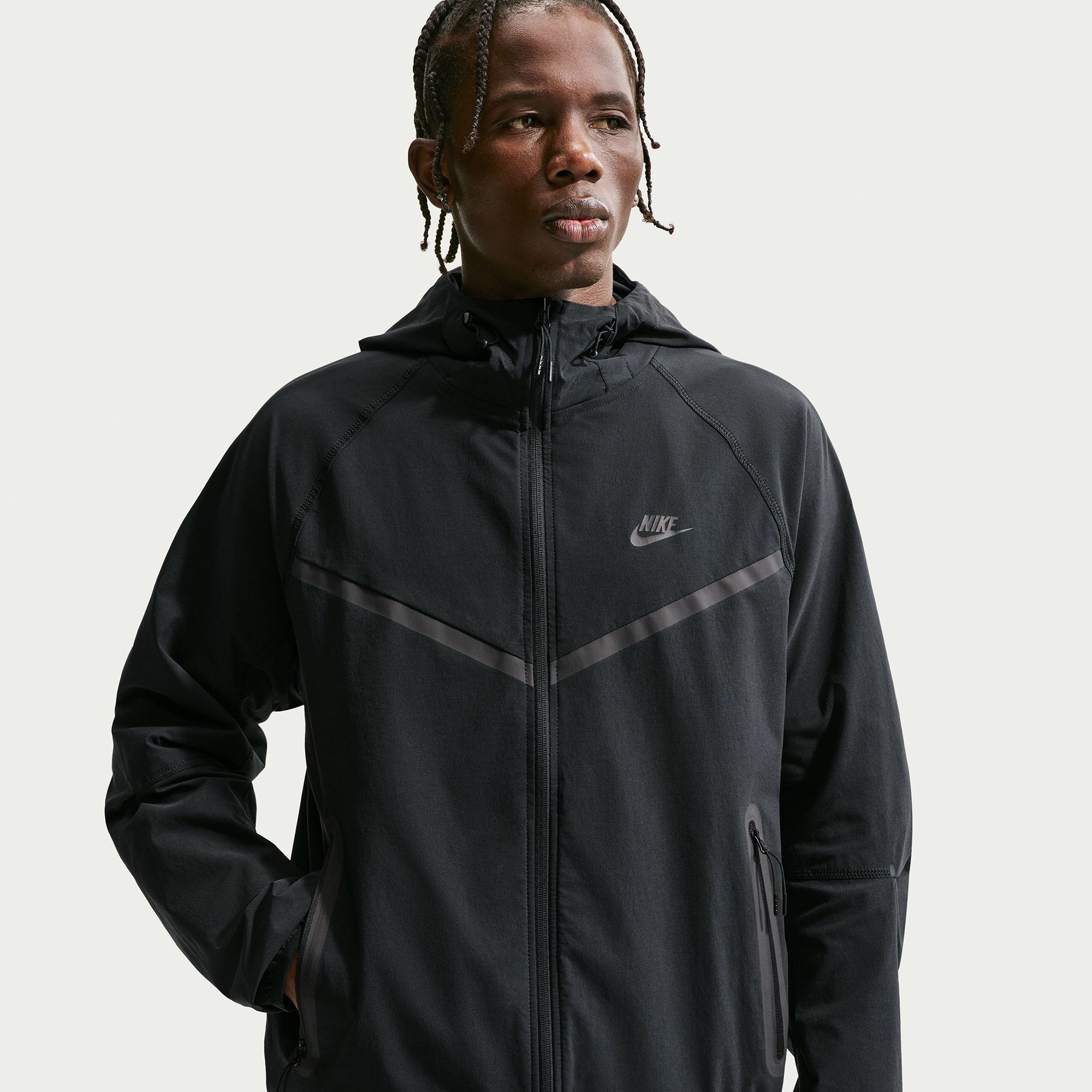 Nike Men's Dri-FIT Tech Woven Windrunner Full-Zip Jacket | Dick's